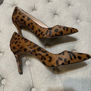 Banana Republic Brown Leopard Print Heels